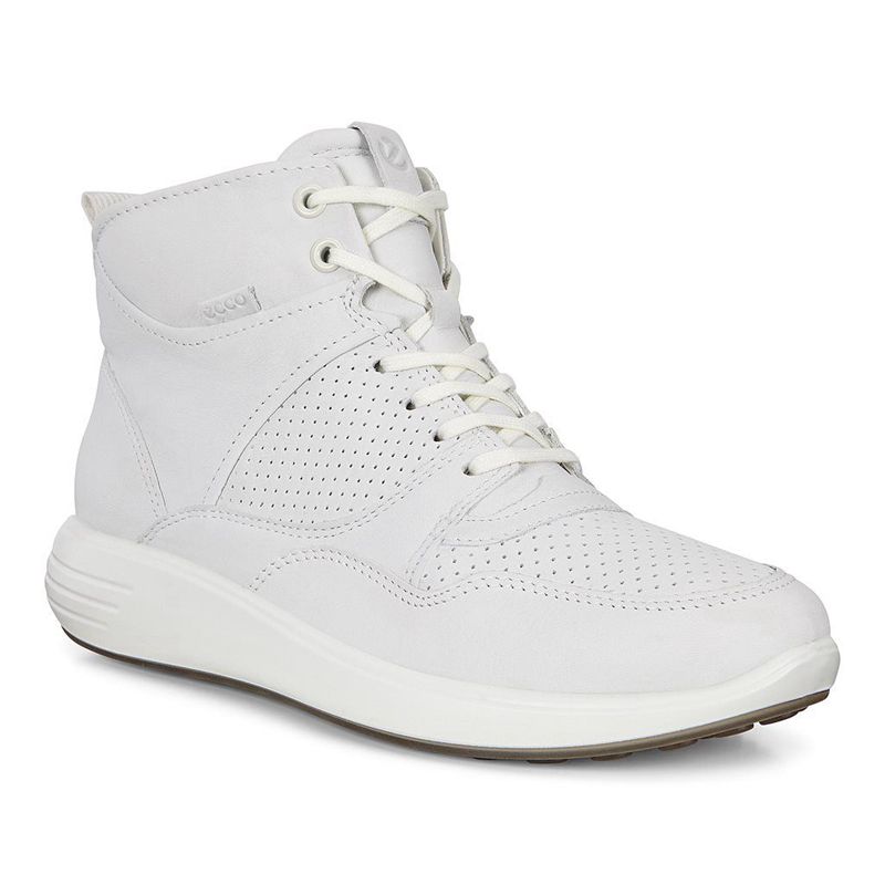 Women Boots Ecco Soft 7 Runner W - Sneaker Boots White - India IPKXJD034